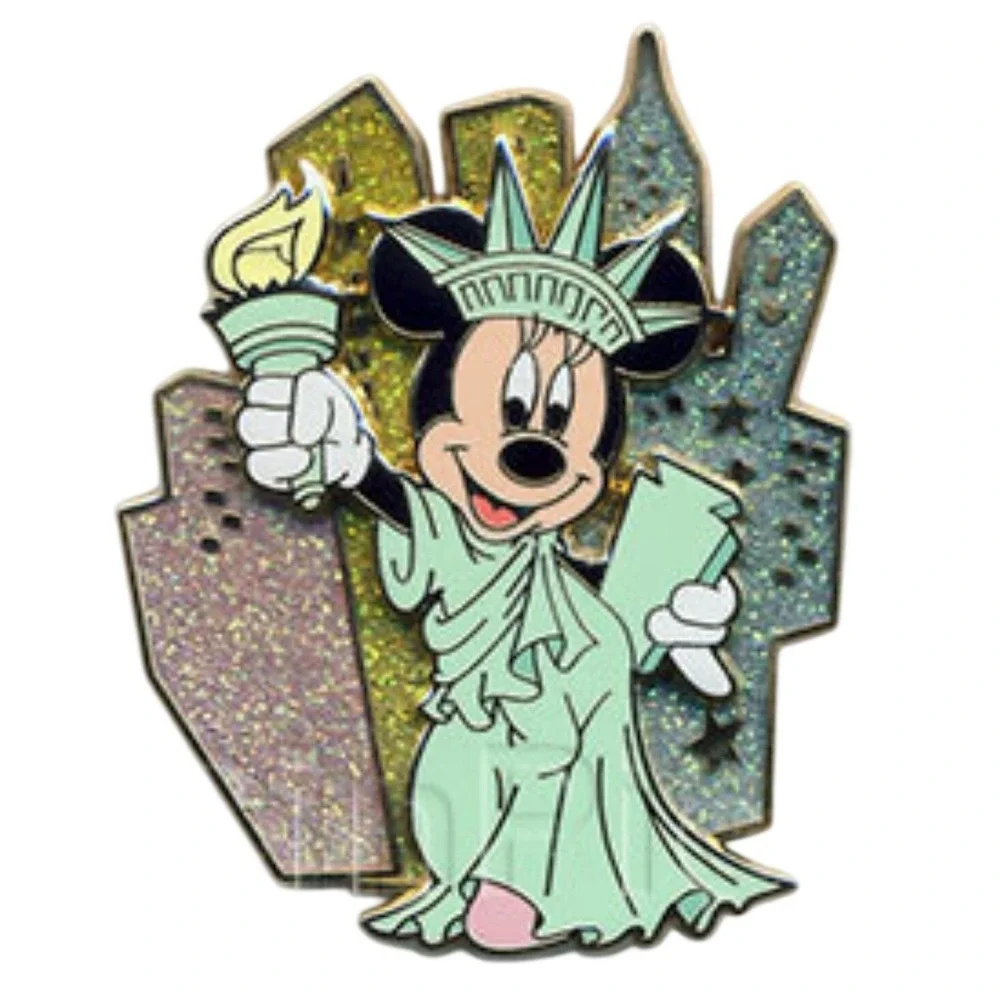 Disney Pin NYC‎ Minnie Mouse as The Statue of Liberty costume 3-D 56409 WOD